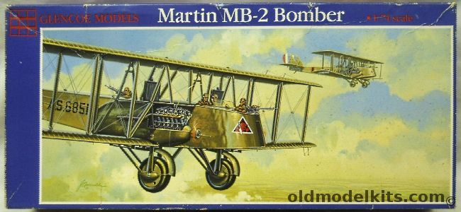 Glencoe 1/74 Martin MB-2 NBS-1 Bomber, 05001 plastic model kit